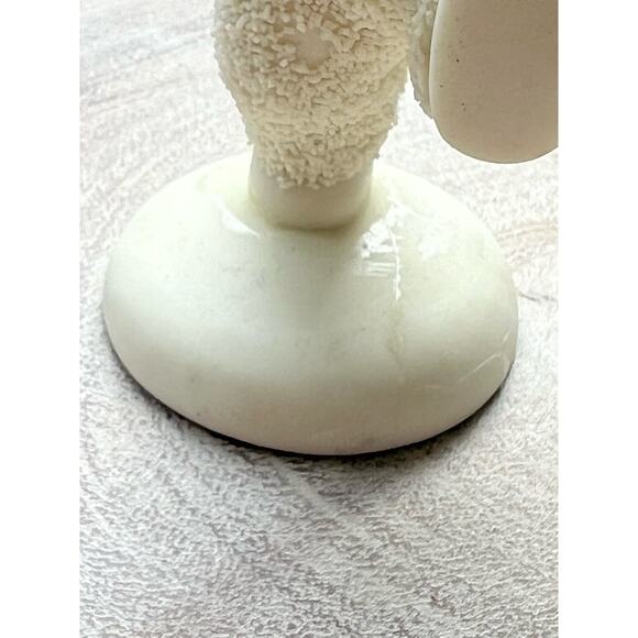 Department 56 Snowbabies "Follow Me" Marching With 2000 Flag - Picture 5 of 5